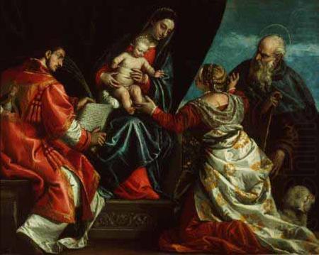 Sacra Conversazione, Paolo  Veronese